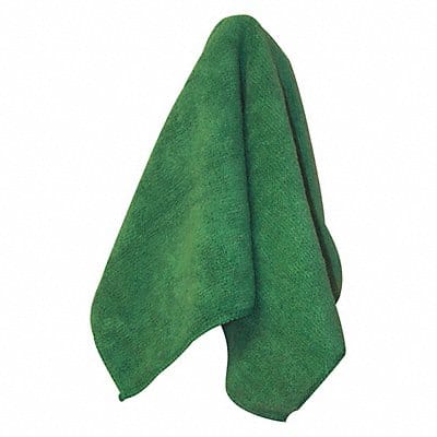 Microfiber Cloth Gen Purpose 16x16 Green