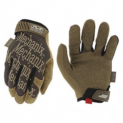 Mechanics Gloves Brown 8 PR