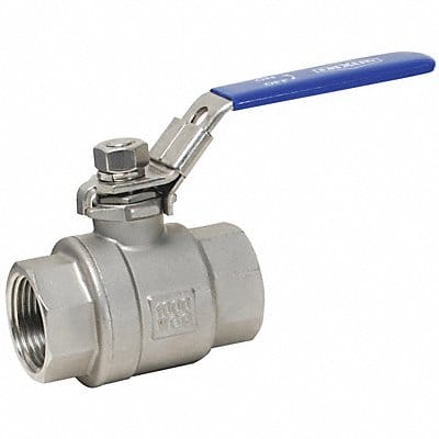 SS Ball Valve Full Port LocKing 1-1/2