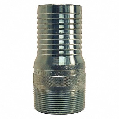 King NippleNPT Threaded Plated ST 1-1/2