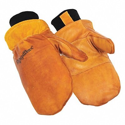 Leather Gloves Tan S PR