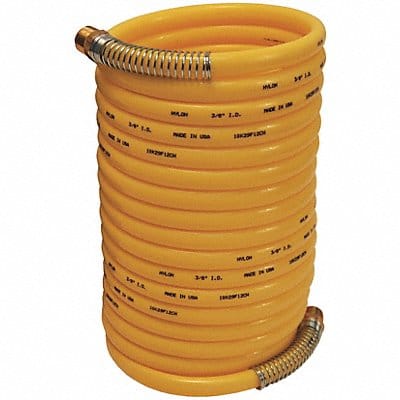 Self Storing Hose 1/4 MNPT 1/4 ID 25ft.