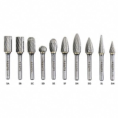 Carbide Bur Sa5 Dc 1/2x1x1/4