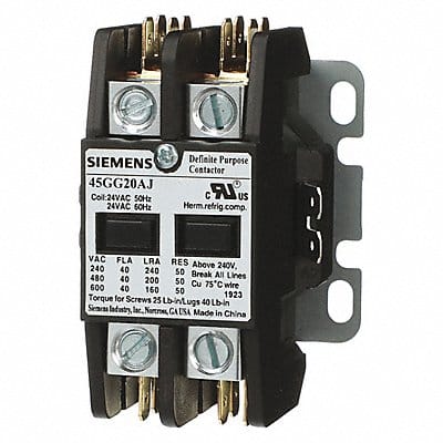 DefPurpContactor 220/208-240VAC 3P 75A