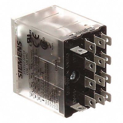 Plug-In Relay 120V AC 15 A 14 Pins