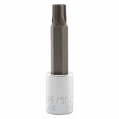 Socket Bit Steel 3/8 in TpSz 5/16 in