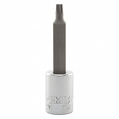 Socket Bit Steel 3/8 in TpSz 4 mm