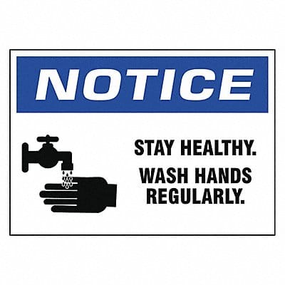 Adhesive Safety Sign