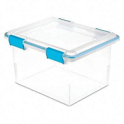 Storage Tote Clear Polypropylene