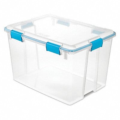 Storage Tote Clear Polypropylene