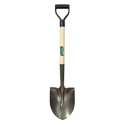 Round Point Shovel D-Grip Handle