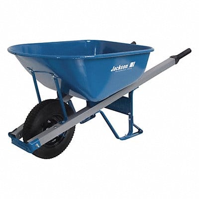 Steel Wheebarrow FlatFree Tires 6cu. ft