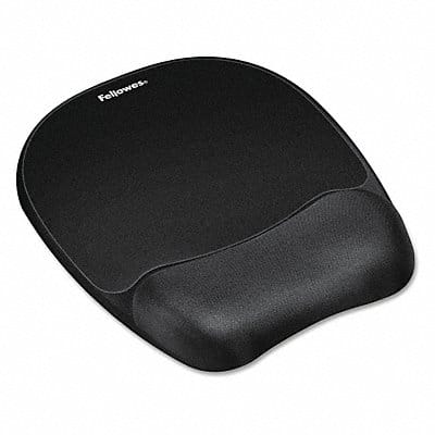 Mouse Pad w/wrist Rest Nonskid 7x9 Black