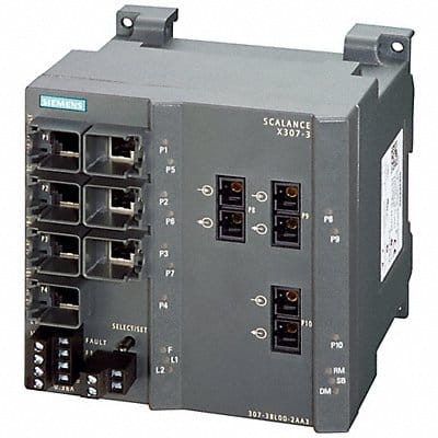 SCALANCE X307-3 managed plus IE switch