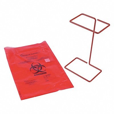 Biohazard Bag Holder