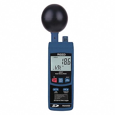 Heat Stress Monitor LCD 6 AA Battery