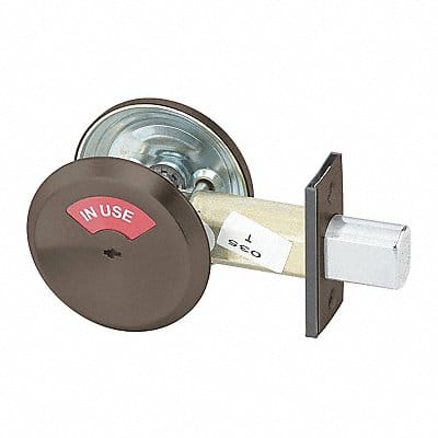 Deadbolt Cylindrical Dark Bronze Finish