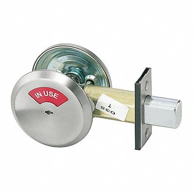 Deadbolt Cylindrical Satin Chrome Finish