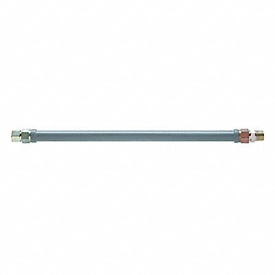 Gas Connector Hose 1 Dia Gray