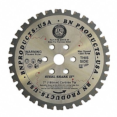 Circular Saw Blade 7 Dia 32 Teeth