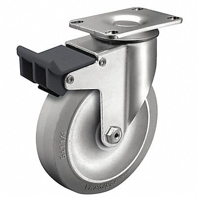 Plate Caster Swivel 3-1/2 Wheel Dia