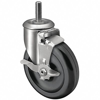 Stem Caster Swivel 3-1/2 Wheel Dia