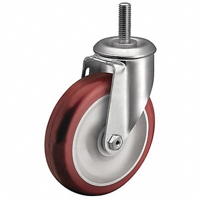 Stem Caster Swivel 3-1/2 Wheel Dia