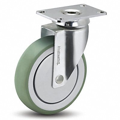 Plate Caster Swivel 5 Wheel Dia