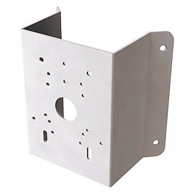 Corner Mount Aluminum Ivory