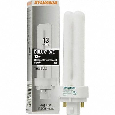 Plug-In CFL Bulb 13W 900 lm 4100K