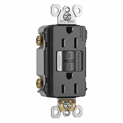 Power Inlet 15A 125VAC Receptacle GFCI