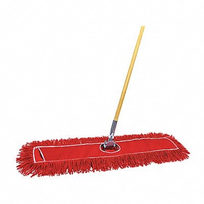 Dust Mop Kit 36 in W Red