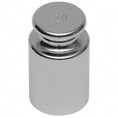 Weight Cylinder 20g SS Class 6