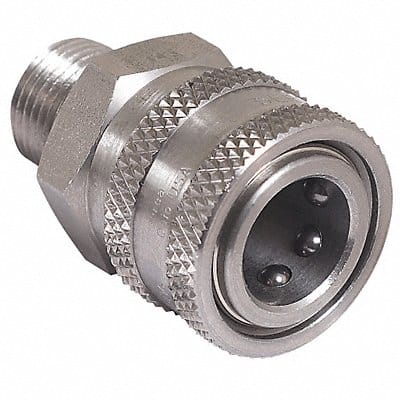 Quick Connect Coupler Male 3/8 x 3/8 In