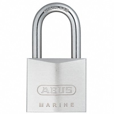 Keyed Padlock 49/64 in Rectangle Silver