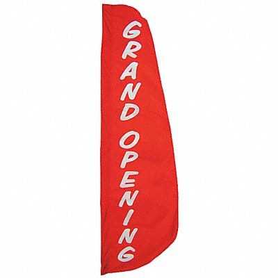 Grand Opening Feather Flag 2x8 Ft Nylon