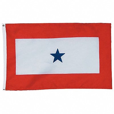 Service Star Flag 3x5 Ft Nylon