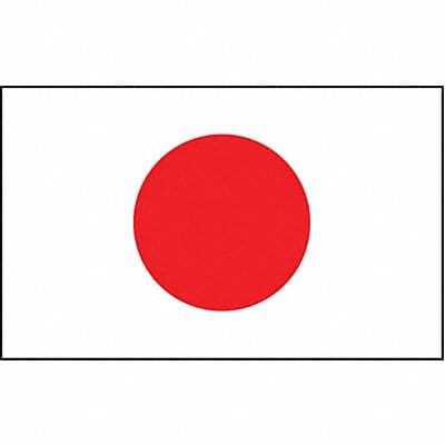 Japan Flag 3x5 Ft Nylon