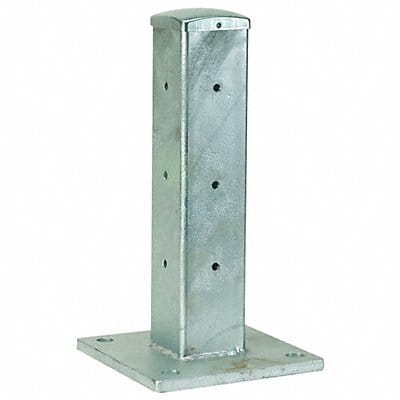 Guard Rail Post Double High Corner L 4In