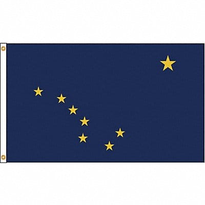 D3772 Alaska Flag 5x8 Ft Nylon