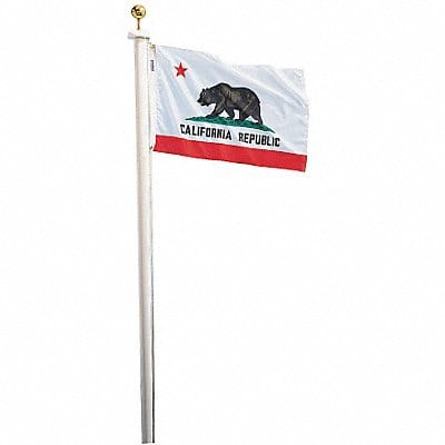 D3772 California Flag 5x8 Ft Nylon