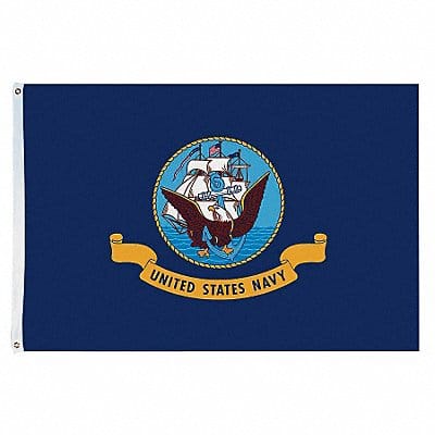 D4227 US Navy Flag 4x6 Ft Nylon