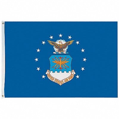 D4227 US Air Force Flag 4x6 Ft Nylon