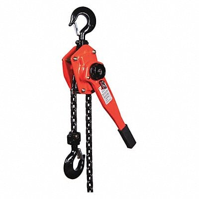 Lever Chain Hoist 6000 lb Lift 5 ft.