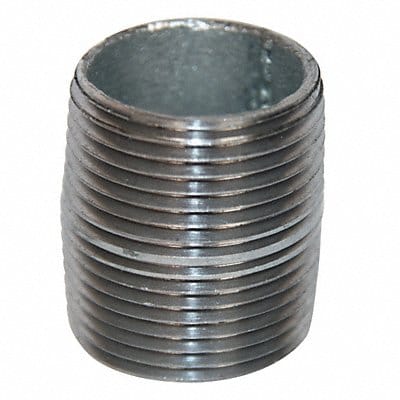 Nipple 1/8 . Close Galv Welded Steel