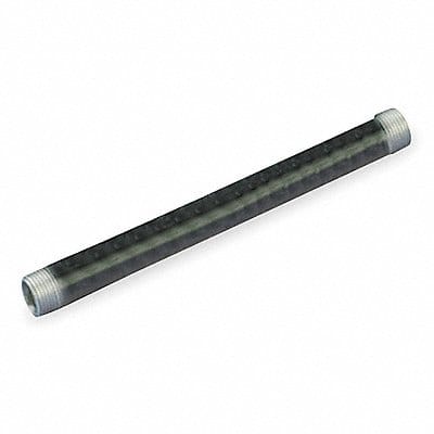 Black Pipe Threaded 1-1/2x18 In