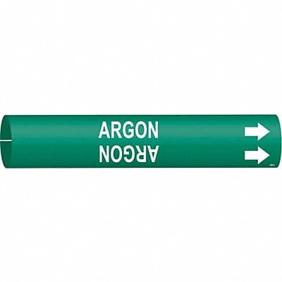 Pipe Marker Argon 2 in H 2 in W