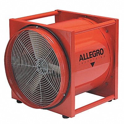 Confined Space Fan Orange 22 W