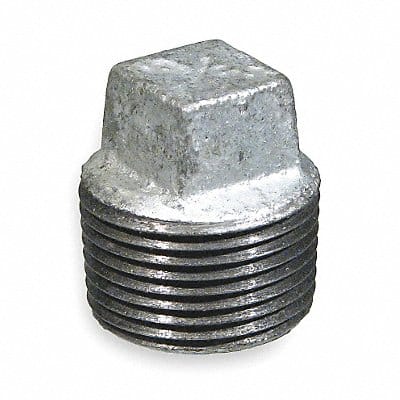 Square Head Plug Malleable Iron 3/8 in