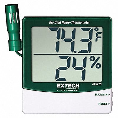 Digital Hygrometer 14 to 140 F NIST